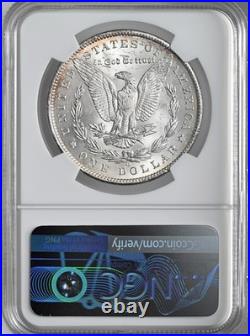 1898-o $1 Morgan Silver Dollar Ngc Ms64 #8672758-005 Toned / Toning