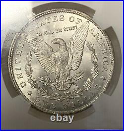 1898-o Morgan Silver Dollar Ngc Graded Ms64 Free Us Shipping
