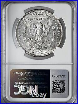 1898-s $1 Morgan Silver Dollar Ngc Au58 #6805771-004 (almost Uncirculated)