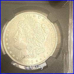 1899 $1 Morgan Silver Dollar NGC MS62 Vault Box Mintage 330,846