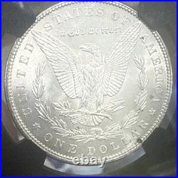 1899 $1 Morgan Silver Dollar NGC MS62 Vault Box Mintage 330,846