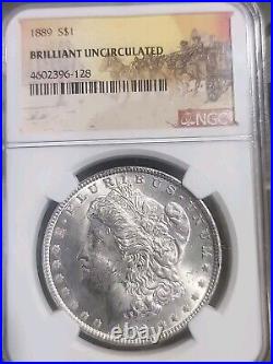 1899 Morgan Silver Dollar NGC BU