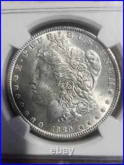 1899 Morgan Silver Dollar NGC BU