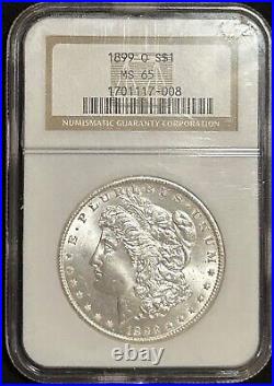 1899-O Morgan Dollar CERTIFIED NGC MS 65 Silver Dollar