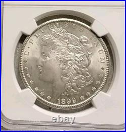 1899 O Morgan Silver Dollar NGC MS 64, GEM BU Choice Uncirculated Free Ship
