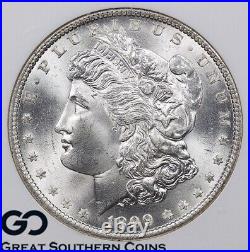 1899 O Morgan Silver Dollar NGC MS 65 Blast White Lustrous Blazer