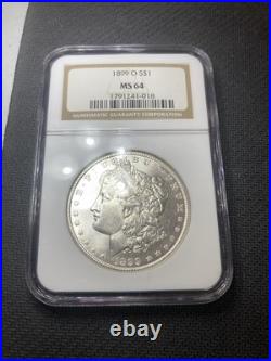 1899-O Morgan Silver Dollar NGC MS64 1899-O Morgan Silver Dollar NGC MS64