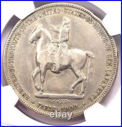 1900 Lafayette Silver Dollar $1 NGC VF Details Rare Certified Coin