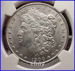 1900 MORGAN SILVER DOLLAR United States of America USA Coin NGC UNC DETAI i57728