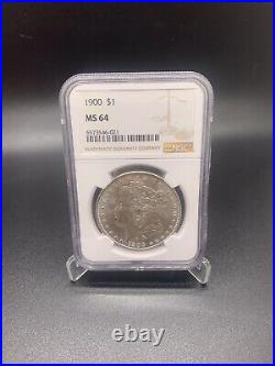 1900 Morgan Dollar Ngc Ms64