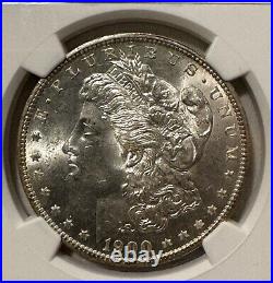 1900 Morgan Silver Dollar Silver Coin NGC MS65 Lustrous Beauty