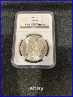 1900-O Morgan Silver Dollar NGC MS64 1900-O Morgan Silver Dollar NGC MS64