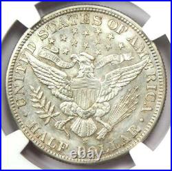 1900-S Barber Half Dollar 50C Coin Certified NGC AU Details Rare Date