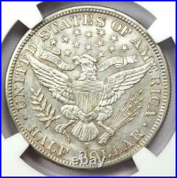 1900-S Barber Half Dollar 50C Coin Certified NGC AU Details Rare Date