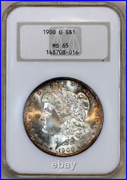 1900-o Ms65 Ngc Morgan Silver Dollar Pq! Old Fatty Holder