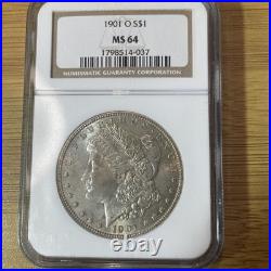 1901-O Morgan Silver Dollar NGC MS64