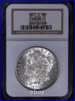 1901-O Morgan Silver Dollar NGC MS65 Nice Eye Appeal Nice Strike