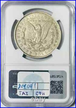 1901 P Morgan Silver Dollar NGC AU-50