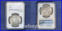 1902-O $1 Morgan Silver Dollar NGC MS65 Charming Champagne Iridescence PNM