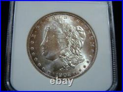 1902-O Morgan Silver Dollar NGC Graded MS64 #1617339-068