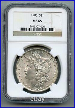 1903 Morgan Silver Dollar NGC MS 65