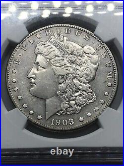 1903-S $1 NGC VF 35 Semi Key Date Morgan Silver Dollar! Good Strike