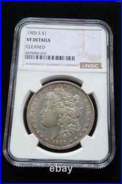 1903-S Morgan Silver Dollar. NGC Certified VF Details. #5752