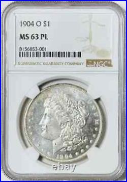 1904 O Morgan Silver Dollar NGC MS-63 PL Proof Like