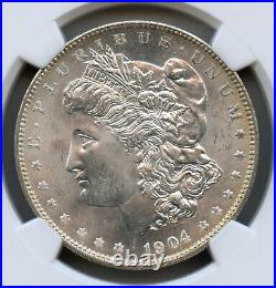 1904 O Morgan Silver Dollar NGC MS 66