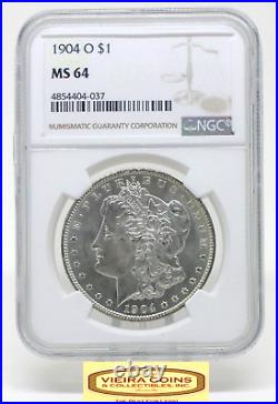 1904-O Morgan Silver Dollar NGC MS64 #C25117NQ