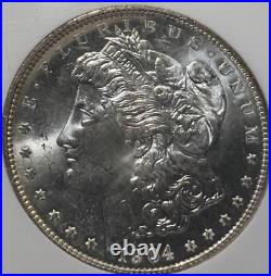 1904 O Morgan Silver Dollar NGC MS65 PQ++++ Frosty, Mirrors, Luster, Clean