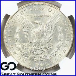 1904-S Morgan Silver Dollar Silver Coin NGC MS 63 Blast White Better Date