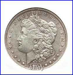 1904-S NGC AU50 Morgan Silver Dollar Tough Better Date Abt Uncirculated