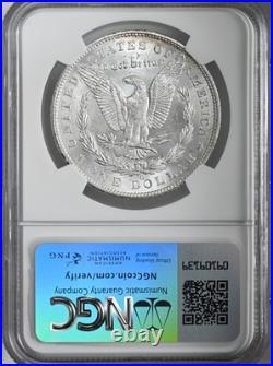 1904-o $1 Morgan Silver Dollar Pretty Colorful Obv Toning Ngc Ms63 #8324663-088