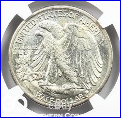 1916-S NGC Walking Liberty Half Dollar NGC MS 63 Tough This Nice, Better Date