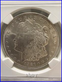 1921 $1 Morgan Dollar NGC MS64 Brilliant Uncirculated