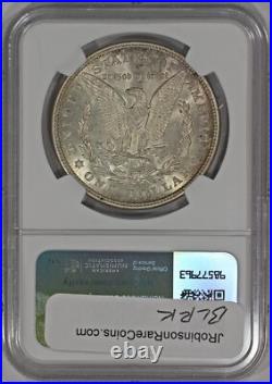 1921-D $1 Morgan Silver Dollar NGC MS63 Colorful Toning