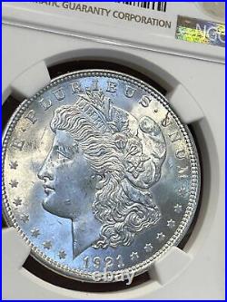 1921 Morgan Dollar $1 NGC MS64 Blast White PQ