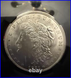 1921 Morgan Dollar MS 64 NGC Silver Original Bag Fragment