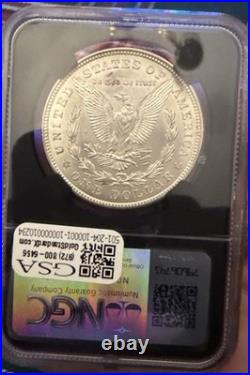 1921 Morgan Dollar MS 64 NGC Silver Original Bag Fragment