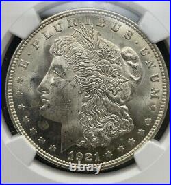 1921 Morgan Silver Dollar Ngc Ms64 A Beautiful Coin