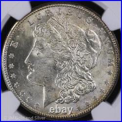 1921 S Morgan Silver Dollar NGC MS 62 Uncirculated UNC