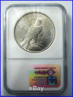 1922 & 1923 Silver Peace Dollar NGC MS 64 Binion Collection Pedigree Box Set
