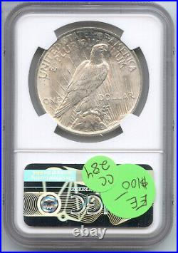 1922 Peace Silver Dollar NGC MS64 Certified Philadelphia Mint CC284