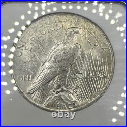 1922-S Peace Silver Dollar NGC graded MS 63