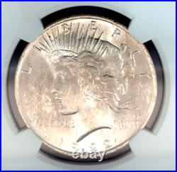 1922-S Peace Silver Dollar NGC graded MS 63 #774