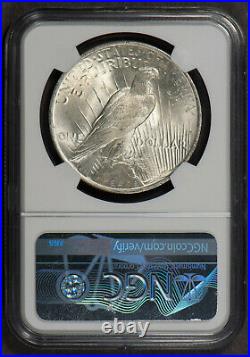 1923 $1 Peace Silver Dollar NGC MS 65 Frosty Luster SKU-X755