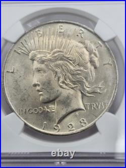 1923 $1 Peace Silver Dollar NGC MS65 Beautiful Gem Uncirculated, great condition