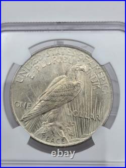 1923 $1 Peace Silver Dollar NGC MS65 Beautiful Gem Uncirculated, great condition