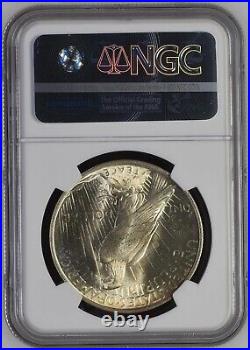 1923 (MS64+) $1 Peace Silver Dollar NGC Plus Grade